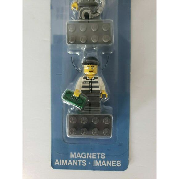 2011 New Sealed Lego City Burglars Magnets Set 4623810 Pack SH5 - Picture 4 of 9